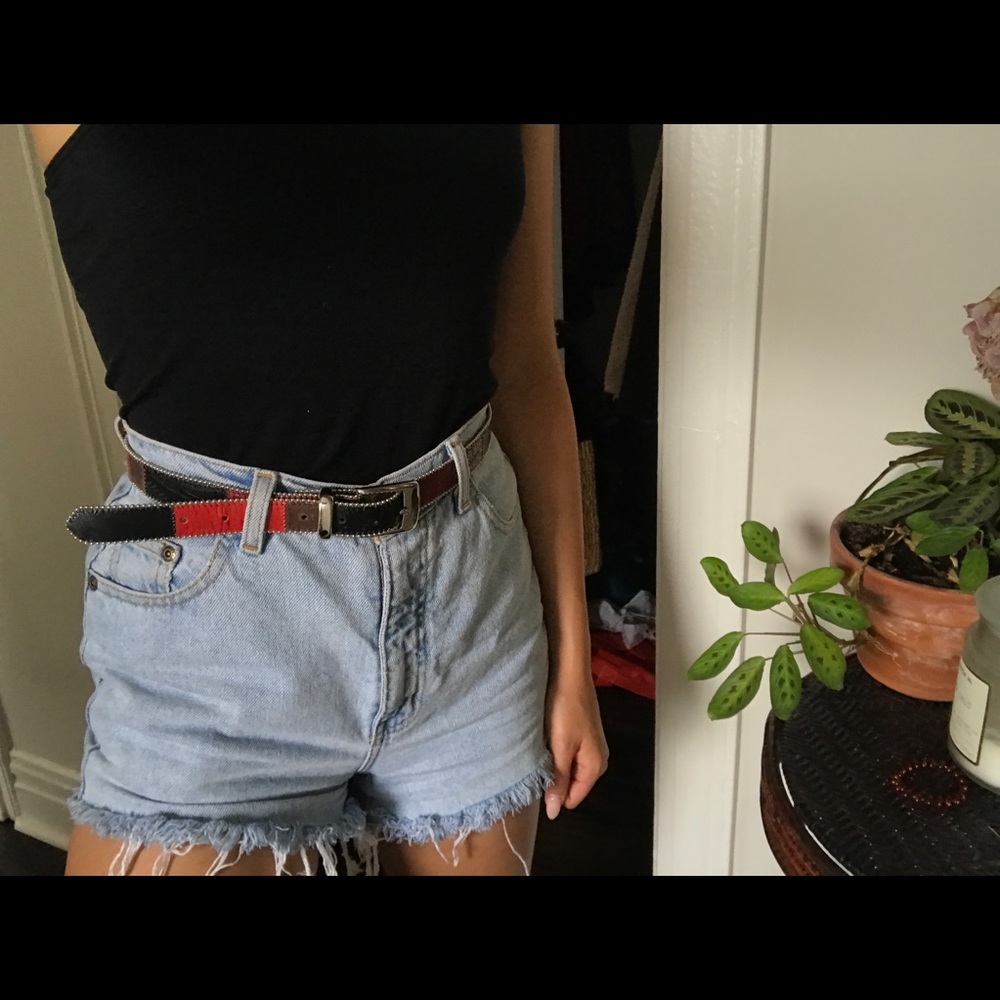 multicolor belt